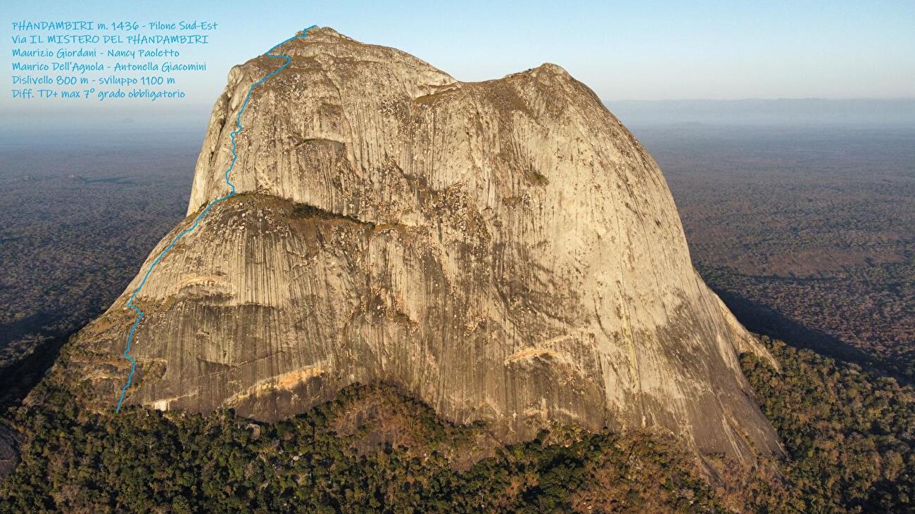 Le mystère de Phandambiri établi par l'expédition italienne au Mozambique