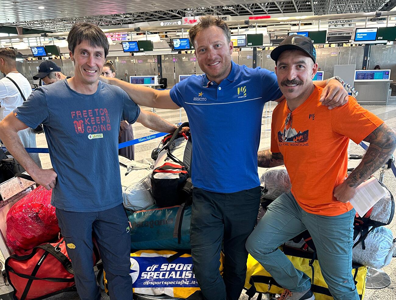 L'expédition italienne vise à l'ascension hivernale du pilier goretta sur Fitz Roy en Patagonie