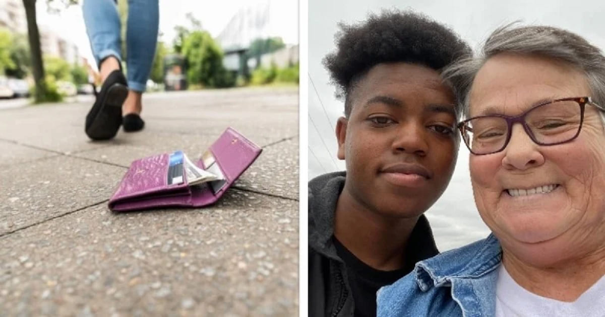 elle retrouve son portefeuille grâce à un ado déterminé