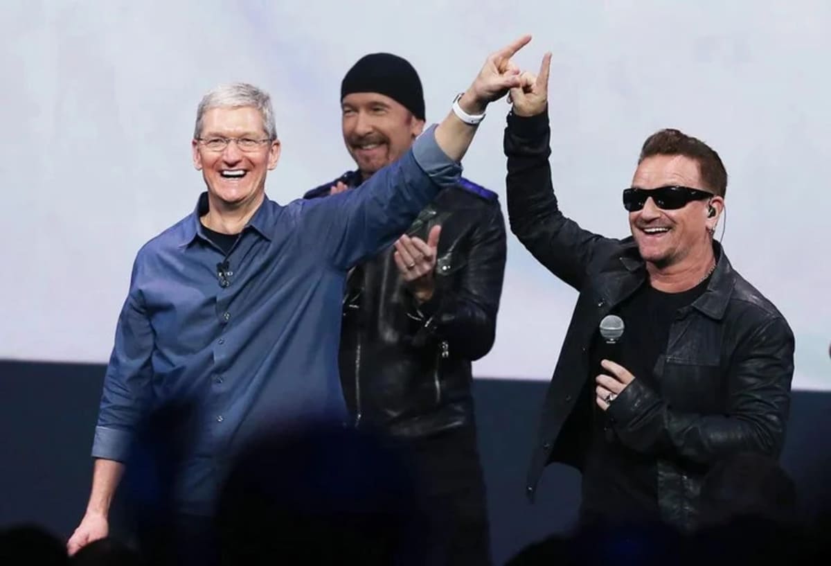 Pourquoi U2 a failli être payés en actions Apple 3