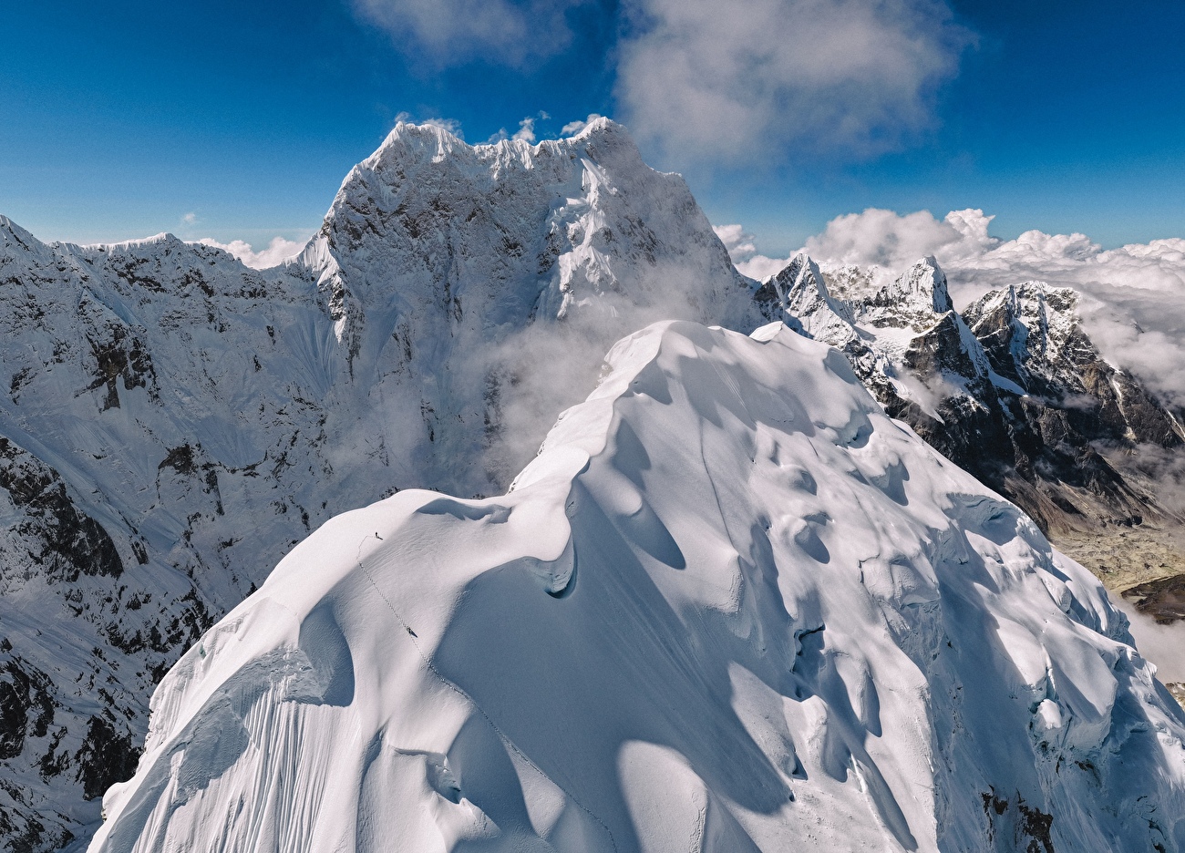 Nicolas Jean et Benjamin Védrines font la première ascension de l'anidesh chuli au Népal