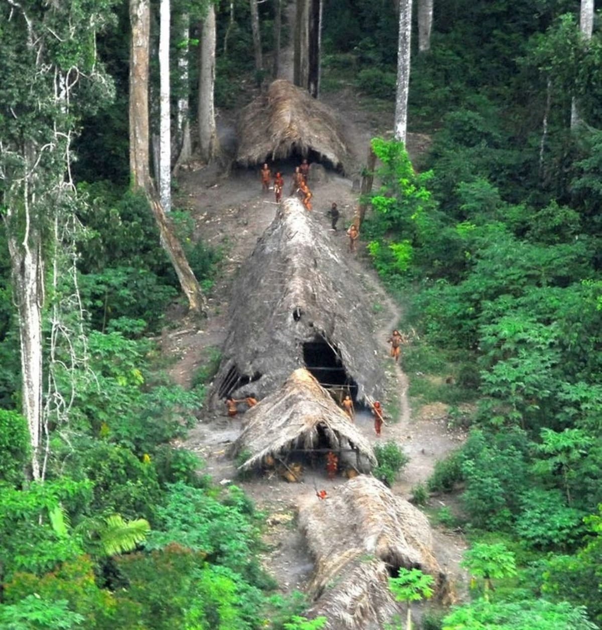 un peuple vivant totalement isolé du monde