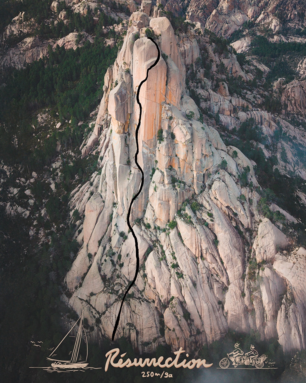 Corse Bavella, Punta Lunarda, Arthur Delicque, Hugo Parmentier, Symon Welfringer - La ligne de 'Résurrection' sur Punta Lunarda dans le massif de Bavella en Corse (Hugo Parmentier, Symon Welfringer automne 2025) Corse Bavella, Punta Lunarda, Arthur Delicque, Hugo Parmentier, Symon Welfringer - La ligne de 'Résurrection' sur Punta Lunarda dans le massif de Bavella en Corse (Hugo Parmentier, Symon Welfringer automne 2025)
