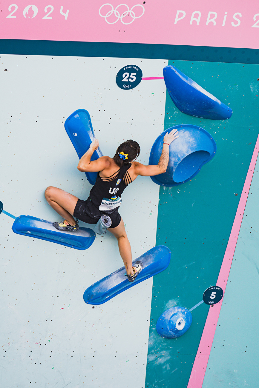 Jeux Olympiques de Paris 2024 - Ievgeniia Kazbekova, Jeux Olympiques de Paris 2024, Demi-finale Boulder jour 2 Jeux Olympiques de Paris 2024 - Ievgeniia Kazbekova, Jeux Olympiques de Paris 2024, Demi-finale Boulder jour 2