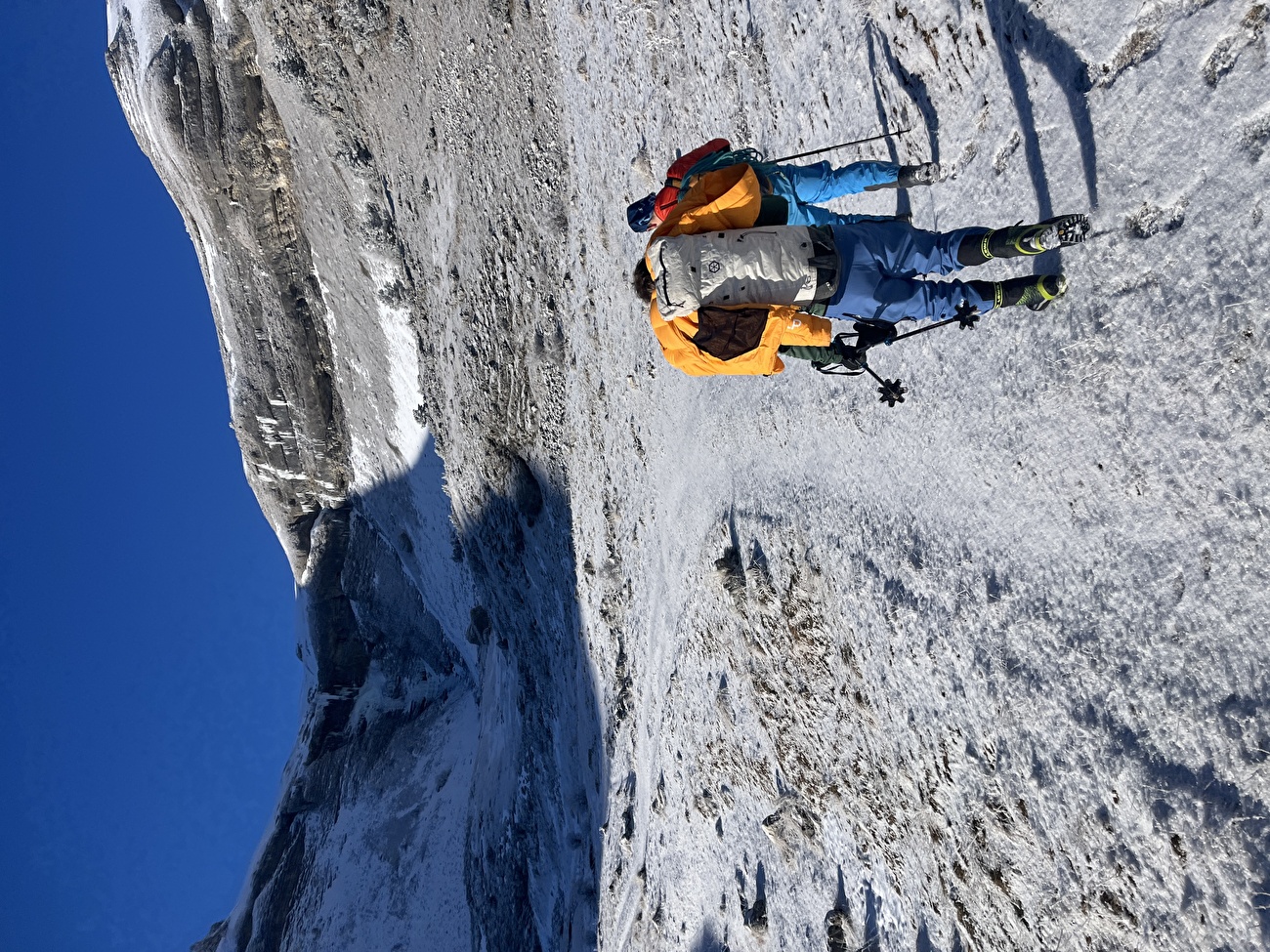 Cascade de Saute Aure, Melvin Bou, Kilian Moni, Raphael Olbrecht - The first ascent of 'Saute Aure et God Homme' at Cascade de Saute Aure at Dévoluy, France (Melvin Bou, Kilian Moni, Raphael Olbrecht 06-07/01/2026) Cascade de Saute Aure, Melvin Bou, Kilian Moni, Raphael Olbrecht - The first ascent of 'Saute Aure et God Homme' at Cascade de Saute Aure at Dévoluy, France (Melvin Bou, Kilian Moni, Raphael Olbrecht 06-07/01/2026)