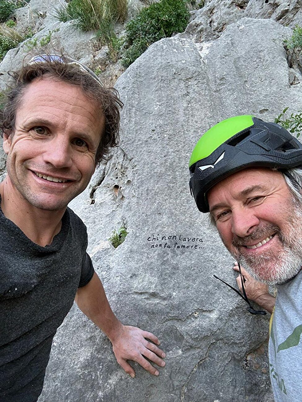 Monte Monaco, San Vito Lo Capo, Sicile, Christoph Hainz, Roger Schäli - La première ascension de Monte Monaco, San Vito Lo Capo, Sicile, Christoph Hainz, Roger Schäli - La première ascension de