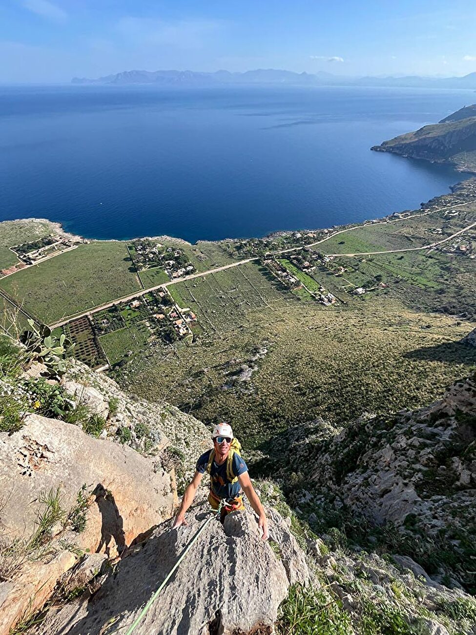 Monte Monaco, San Vito Lo Capo, Sicile, Christoph Hainz, Roger Schäli - La première ascension de Monte Monaco, San Vito Lo Capo, Sicile, Christoph Hainz, Roger Schäli - La première ascension de