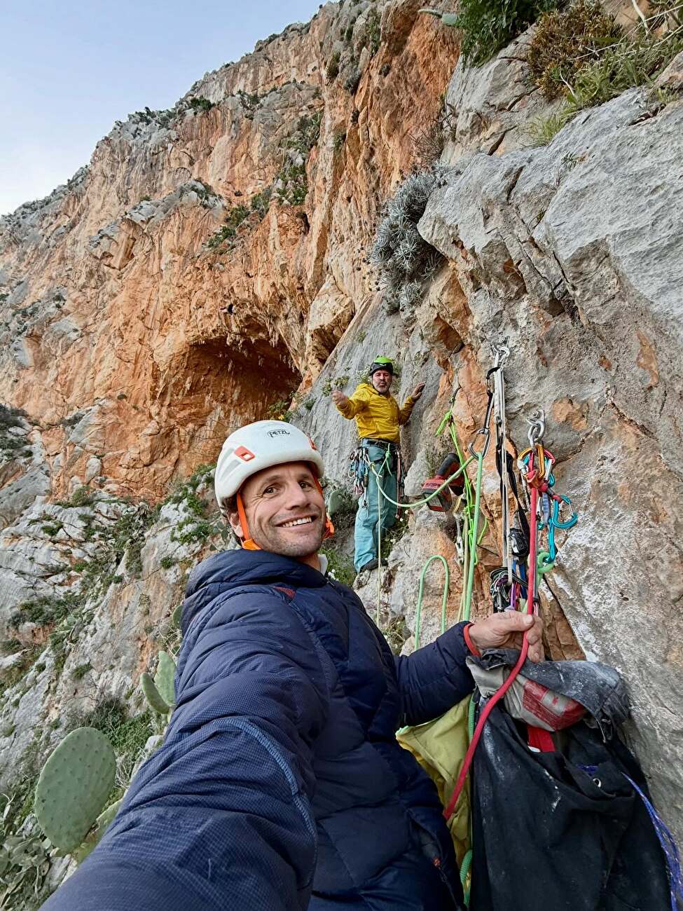 Monte Monaco, San Vito Lo Capo, Sicile, Christoph Hainz, Roger Schäli - La première ascension de Monte Monaco, San Vito Lo Capo, Sicile, Christoph Hainz, Roger Schäli - La première ascension de