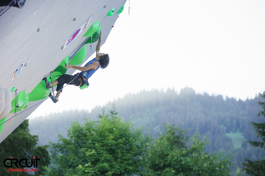 Coupe du Monde Lead 2016, Villars - Sean Bailey participe à la deuxième étape de la Coupe du Monde Lead 2016 à Villars en Suisse Coupe du Monde Lead 2016, Villars - Sean Bailey participe à la deuxième étape de la Coupe du Monde Lead 2016 à Villars en Suisse