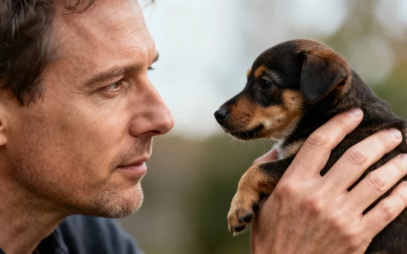 Ce petit garçon émeut la toile : chaque nuit, il choisit son chien