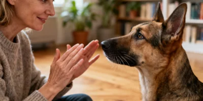 Il apprend la langue des signes à son chien sourd : leur lien bouleverse tout