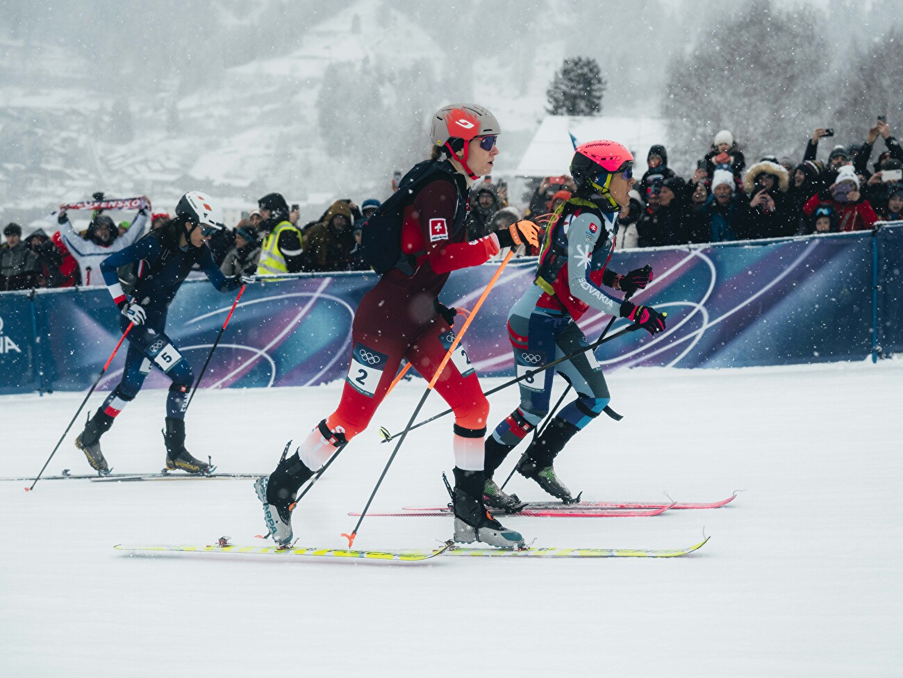 Ski alpinisme, Jeux Olympiques de Milan Cortina 2026 - Marianne Fatton en compétition dans la chaleur Sprint, Ski alpinisme Jeux Olympiques d'hiver de Milan Cortina 2026, 19/02/2026 Ski alpinisme, Jeux Olympiques de Milan Cortina 2026 - Marianne Fatton en compétition dans la chaleur Sprint, Ski alpinisme Jeux Olympiques d'hiver de Milan Cortina 2026, 19/02/2026