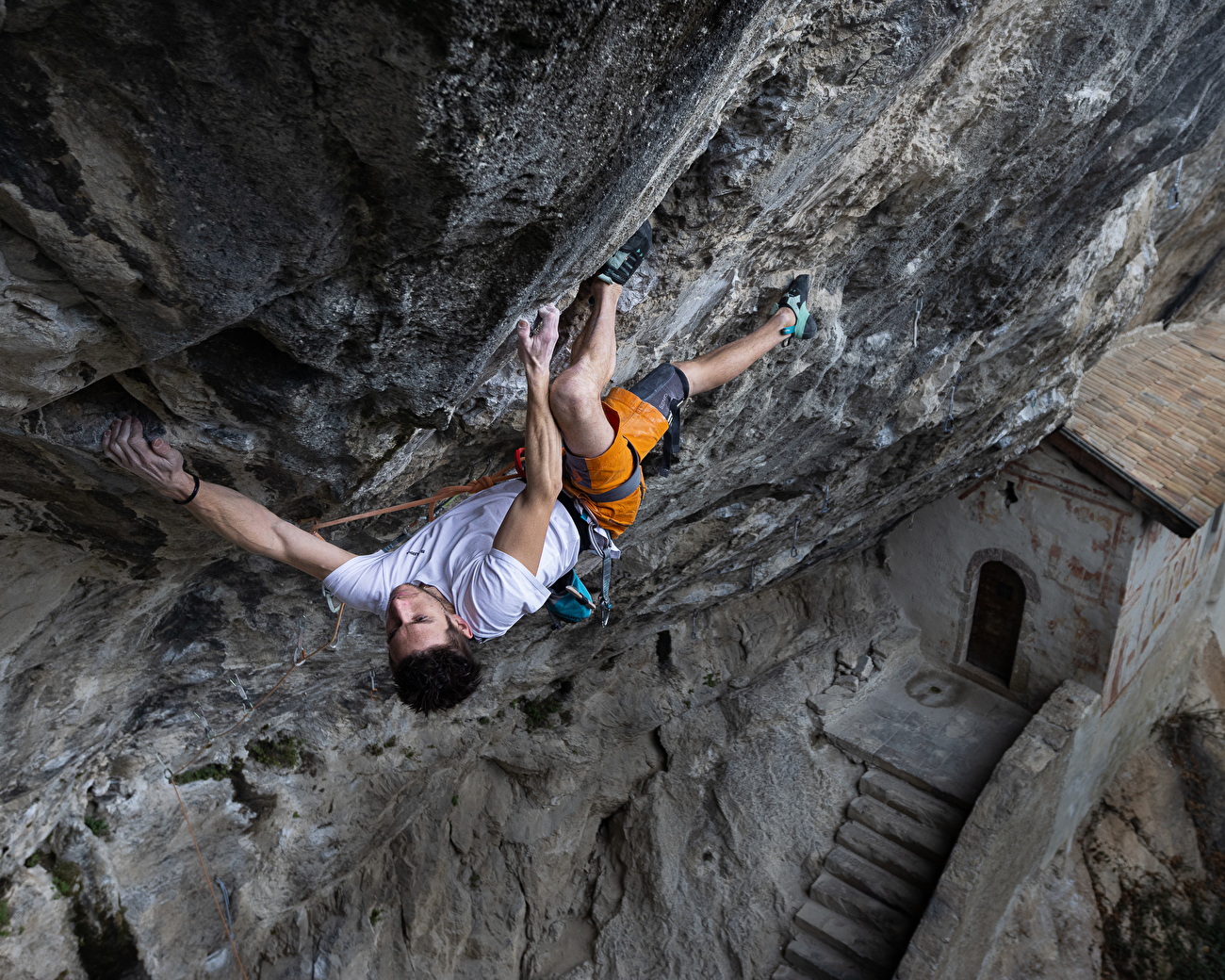 Davide Picco coche Début (9a+) à Arco, Italie