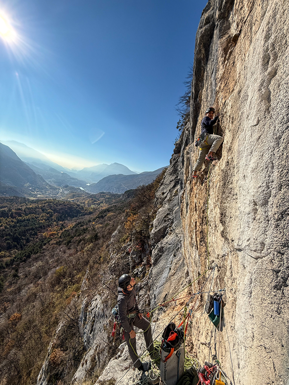 Petit Petò ajouté à la vallée de Sarca (Arco, Italie)