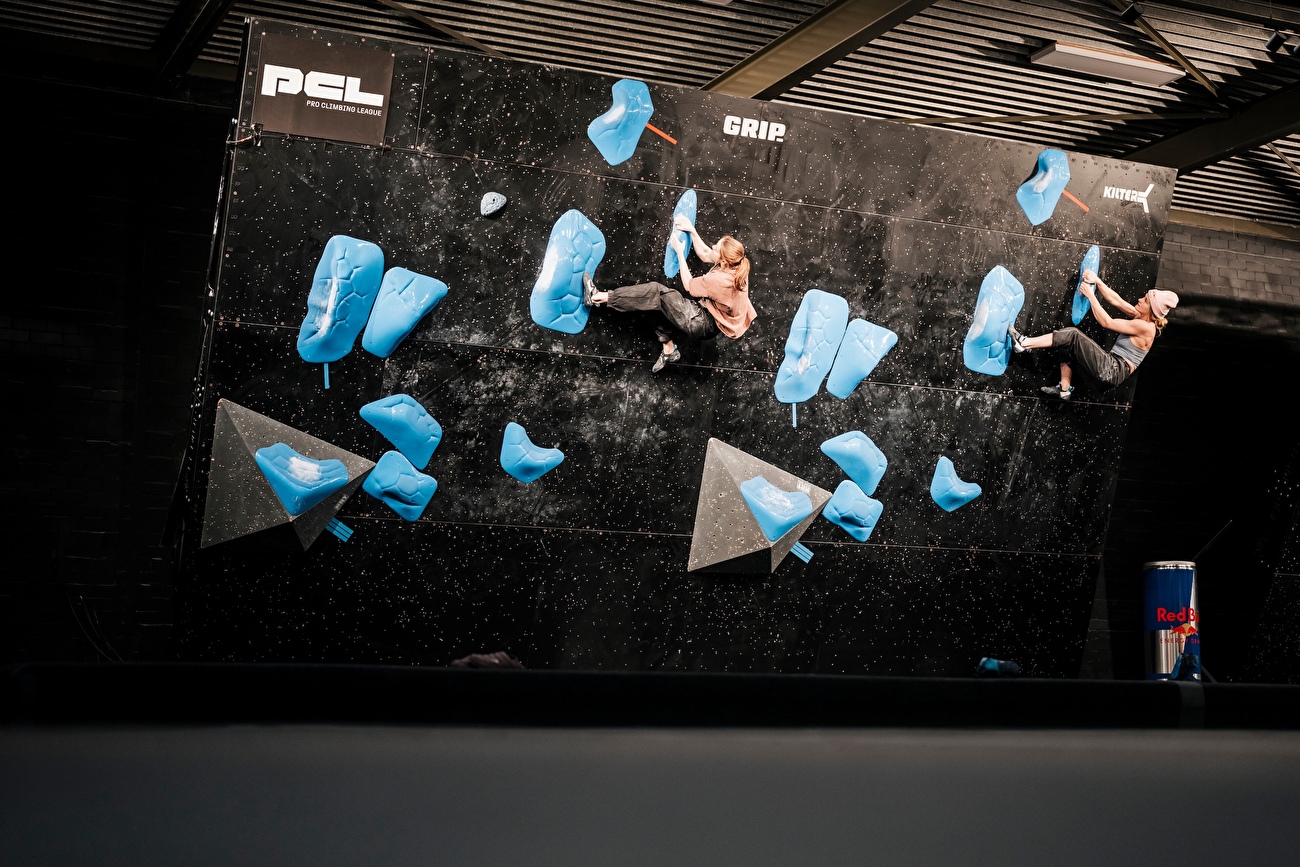 Première compétition de la Pro Climbing League à Londres aujourd'hui
