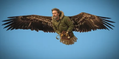 Il photographie un aigle et découvre avec stupeur ce qu’il tient dans ses serres