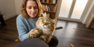 Voici la technique étonnante qui rend votre chat fou de vous en 10 secondes