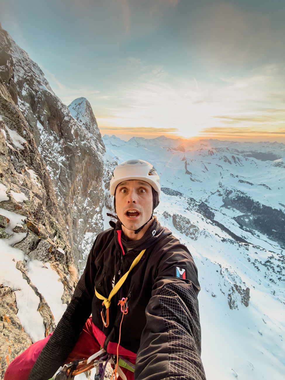 Charles Dubouloz - Charles Dubouloz solo on the west face of Pic du Midi d’Ossau 25-26/02/2026 Charles Dubouloz - Charles Dubouloz solo on the west face of Pic du Midi d’Ossau 25-26/02/2026