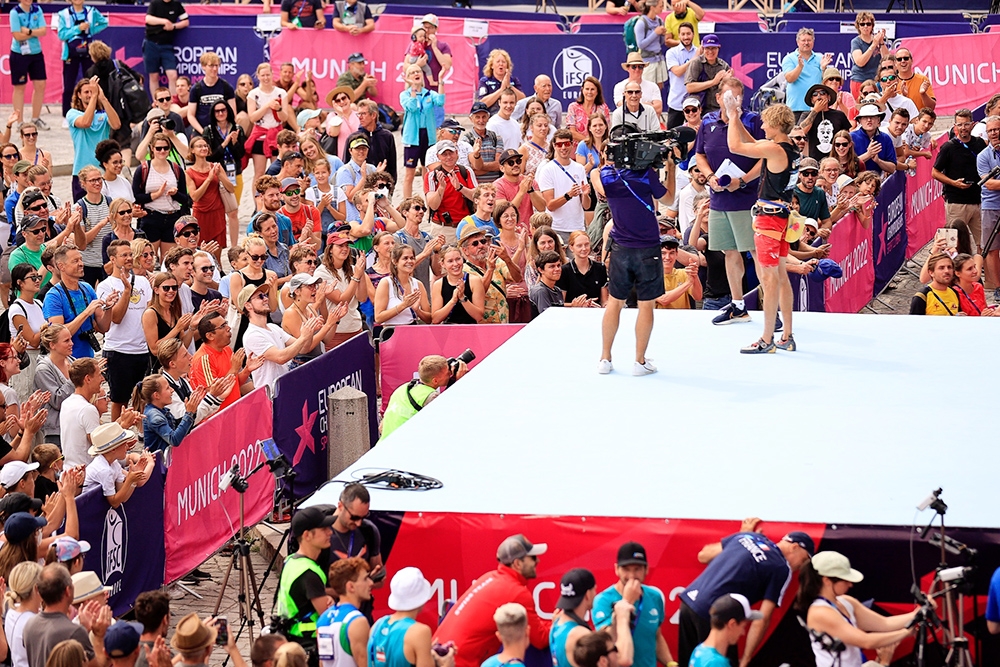 Alex Megos, Championnats d'Europe d'escalade Munich 2022 - Alexander Megos, Championnats d'Europe d'escalade Munich 2022