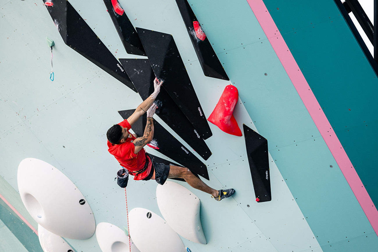 Alberto Ginés López Jeux Olympiques Paris 2024 - Alberto Ginés López, Jeux Olympiques Paris 2024, Demi-finale Lead jour 3 Alberto Ginés López Jeux Olympiques Paris 2024 - Alberto Ginés López, Jeux Olympiques Paris 2024, Demi-finale Lead jour 3