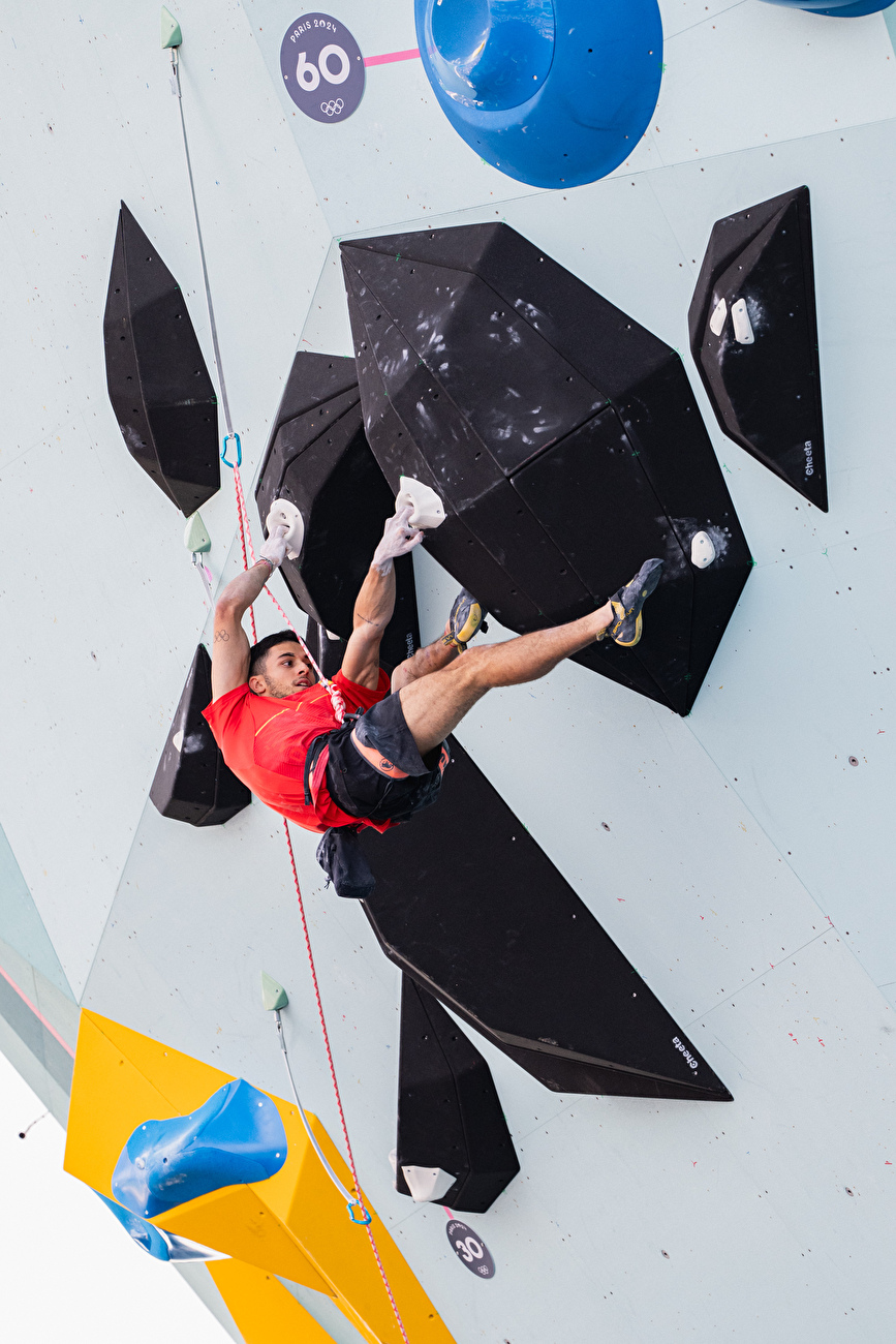 Alberto Ginés López Jeux Olympiques de Paris 2024 - Alberto Ginés López, Jeux Olympiques de Paris 2024, Finales Combiné Boulder & Lead jour 5 Alberto Ginés López Jeux Olympiques de Paris 2024 - Alberto Ginés López, Jeux Olympiques de Paris 2024, Finales Combiné Boulder & Lead jour 5