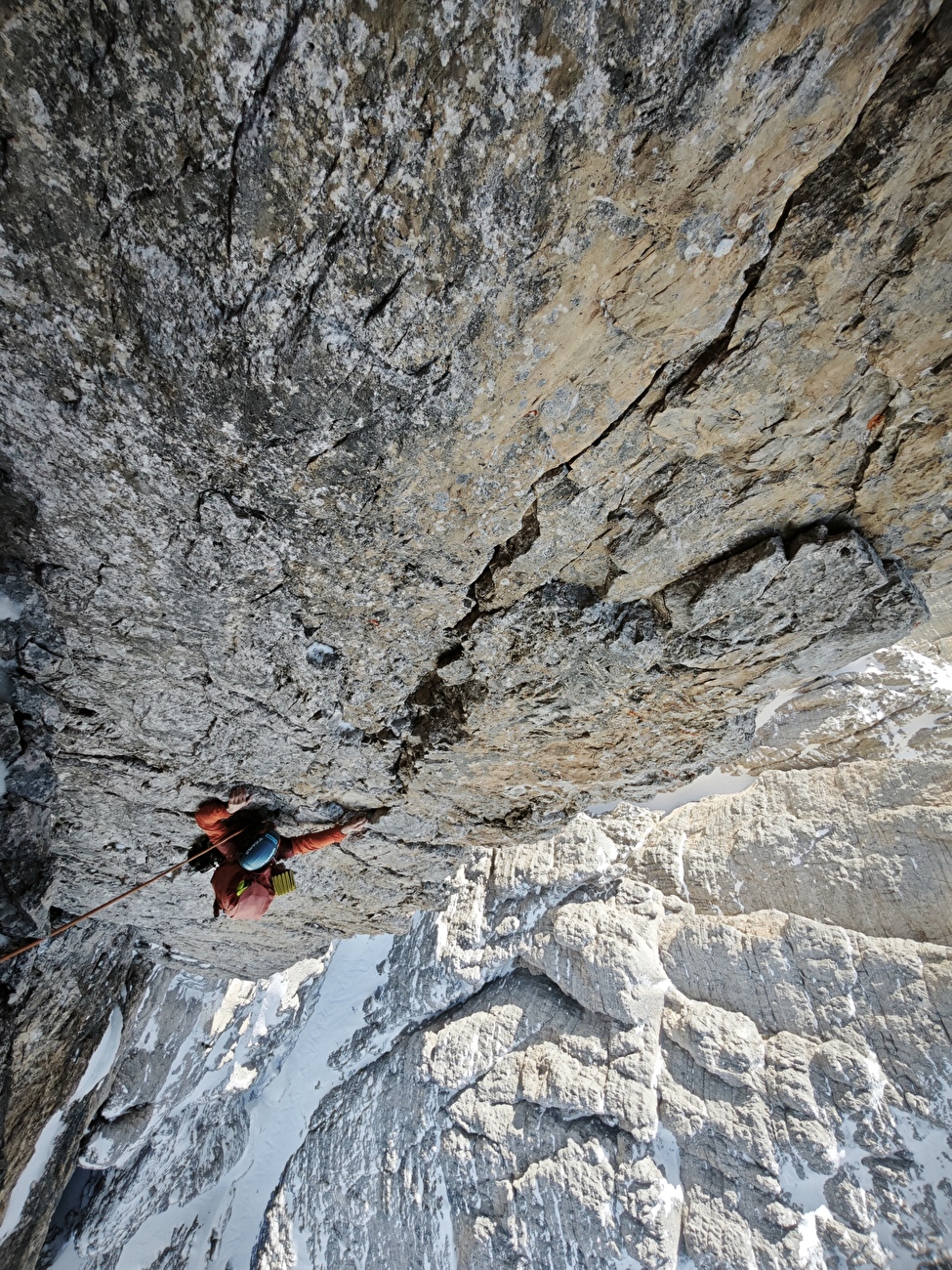 Tre Cime Skyline Integral Winter Traverse, Alessandro Baù, Mirco Grasso - La première traversée hivernale complète de la ligne d'horizon de Tre Cime di Lavaredo (Alessandro Baù, Mirco Grasso 6-8/03/2026)