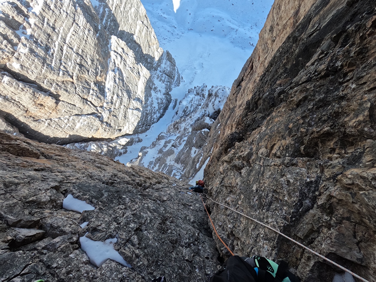 Tre Cime Skyline Integral Winter Traverse, Alessandro Baù, Mirco Grasso - La première traversée hivernale complète de la ligne d'horizon de Tre Cime di Lavaredo (Alessandro Baù, Mirco Grasso 6-8/03/2026)