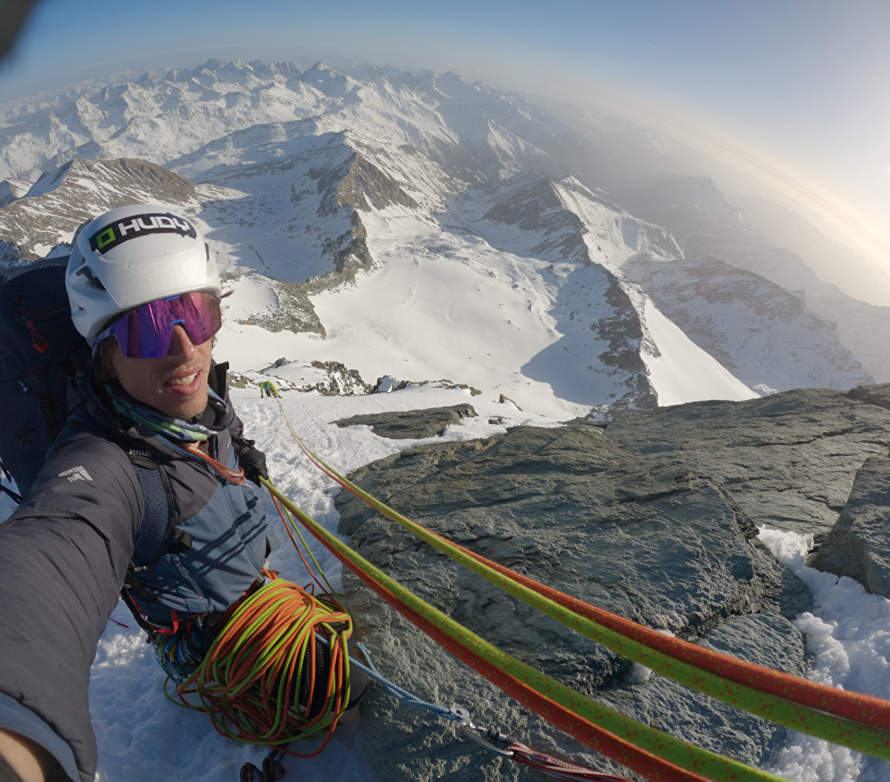 Grossglockner, Autriche, Radoslav Groh, Juraj Koreň - Fin du parcours sur Kleinglockner lors de la première ascension du 'Kaiser Direct' sur la face sud du Großglockner en Autriche (Radoslav Groh, Juraj Koreň 03/07/2026)