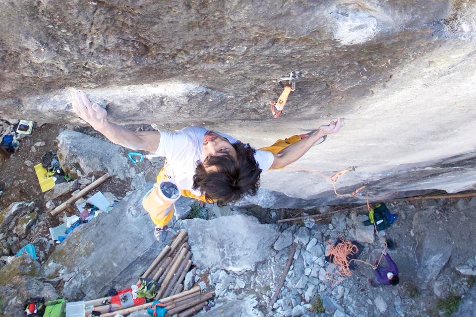 Sachi Amma - Sachi Amma libère le premier 9b du Japon, Soul Mate à Gozen Rock