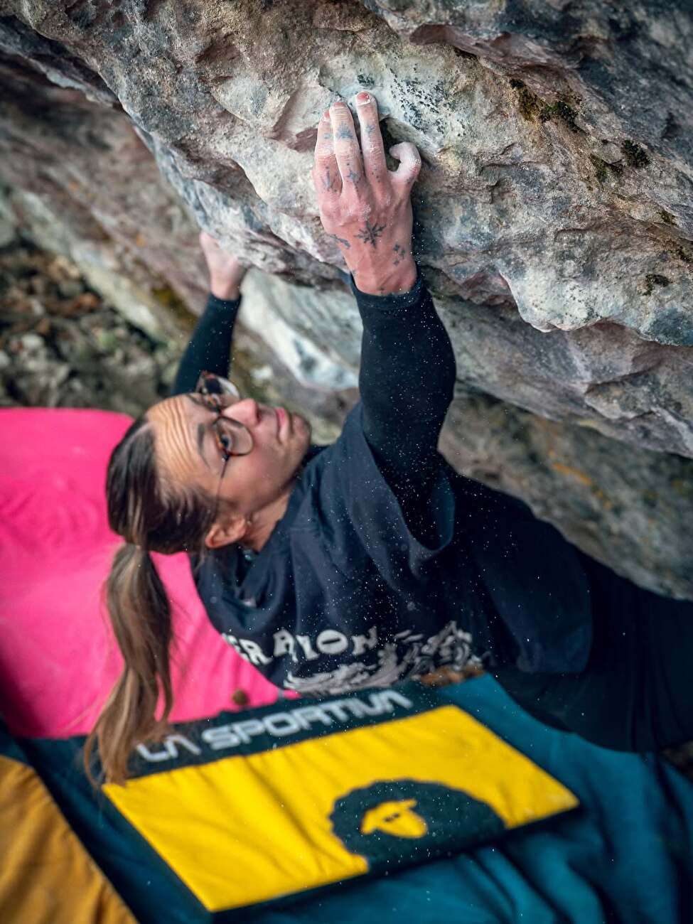 Jana Švecová - Jana Švecová réalise la première ascension du « Tokyo Drift » (8C) à Lidomorna, Moravsky Kras, République tchèque