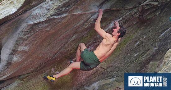 Adam Ondra montre son quatrième rocher 8C, Emotional Landscapes à Maltatal en Autriche