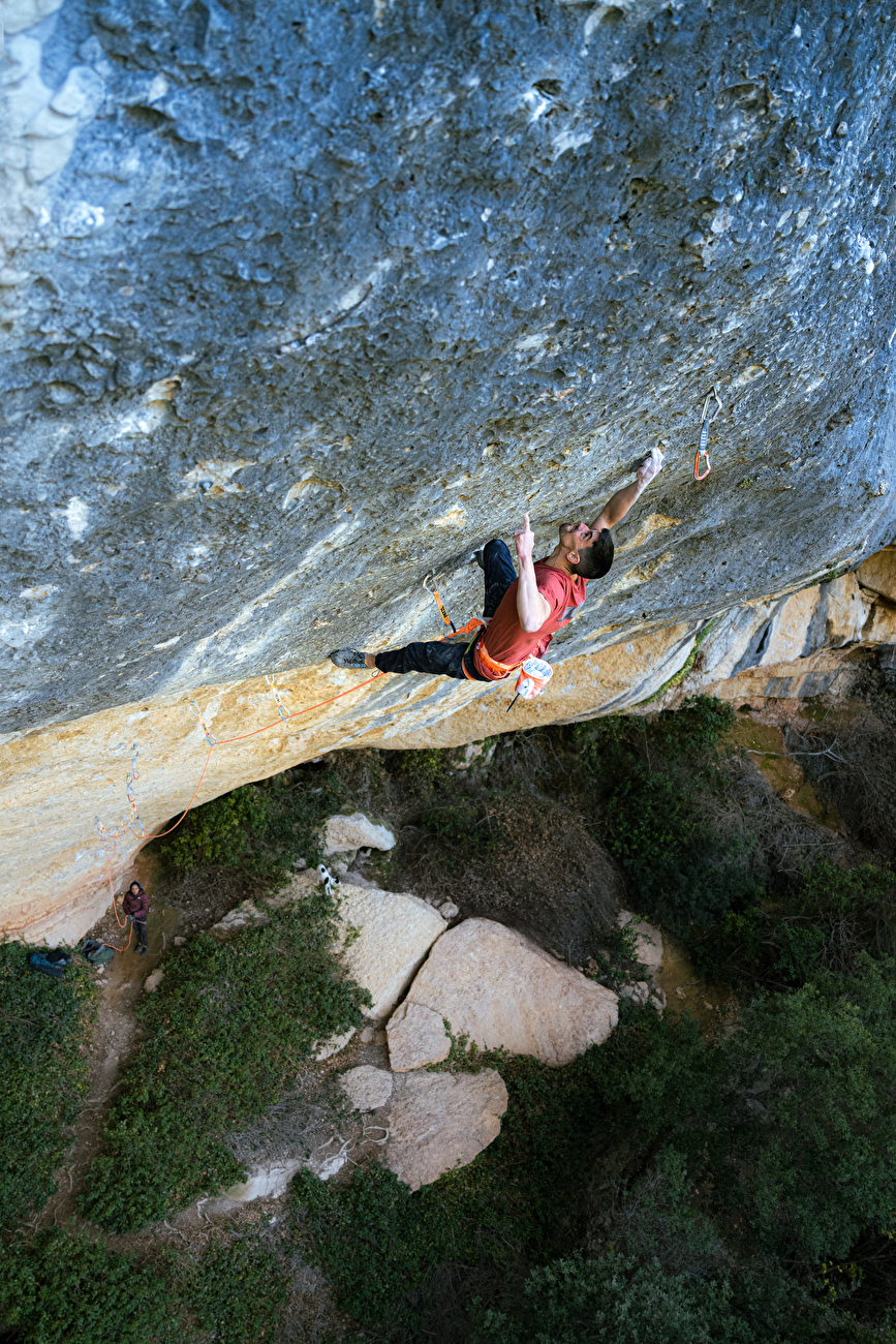 Jorge Díaz-Rullo propose 9c pour le Café Colombia à Margalef