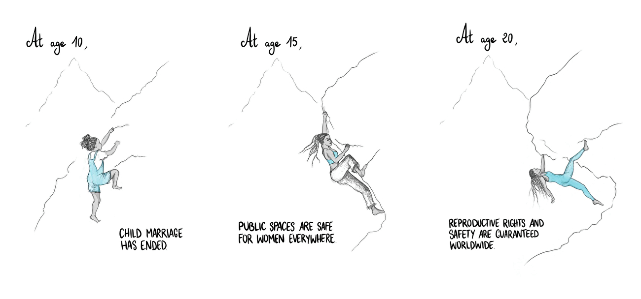 Journée internationale des femmes : l'escalade comme métaphore de l'égalité