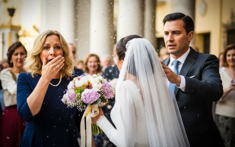 Pendant le mariage de son fils, elle découvre que la mariée est sa fille