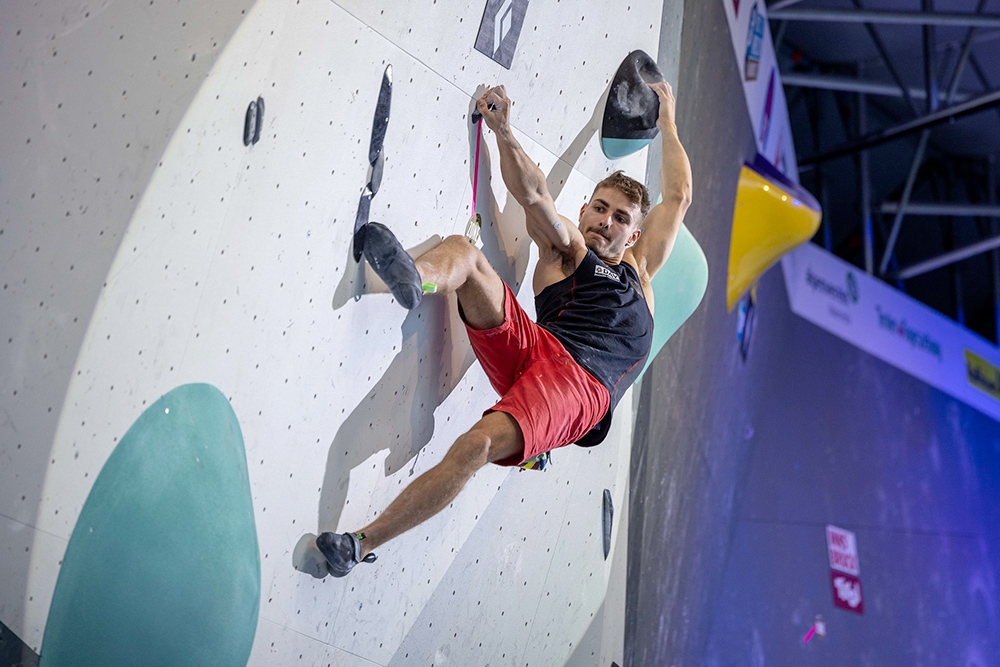 Yannick Flohé, Coupe du Monde de Boulder 2022 Innsbruck - Yannick Flohé, Coupe du Monde de Boulder Innsbruck 2022
