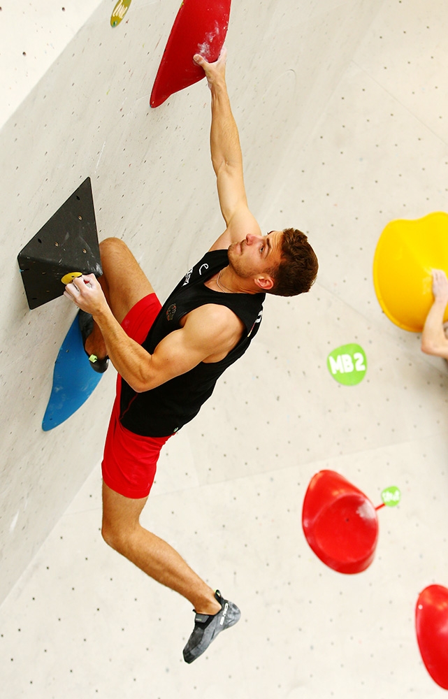 Coupe d'Europe de Boulder, Bressanone - Yannick Flohé, Coupe d'Europe de Boulder 2022 à Brixen