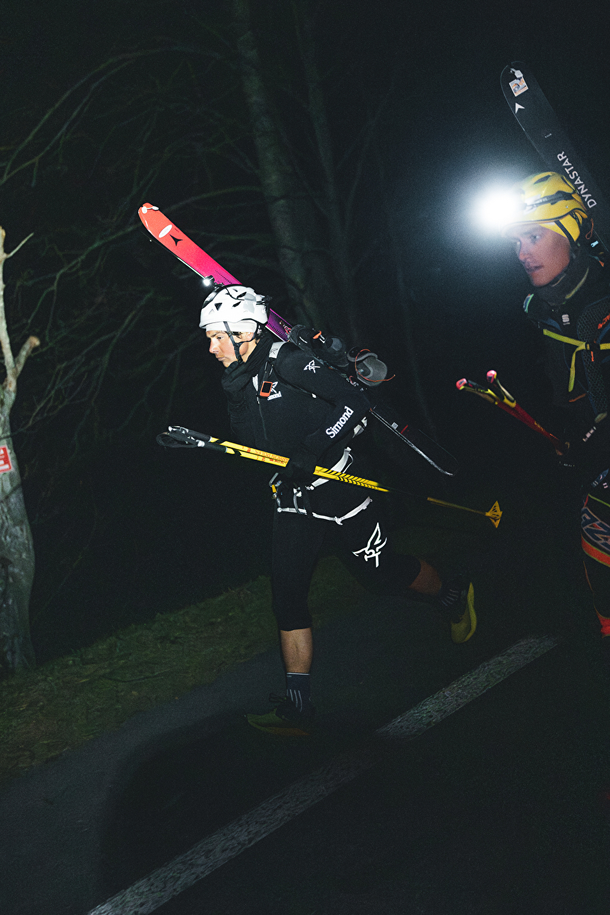 Haute Route Chamonix - Zermatt, William Boffelli, Mathéo Jacquemoud - William Boffelli & Mathéo Jacquemoud traversant la Haute Route Chamonix - Zermatt en 13:27:49.