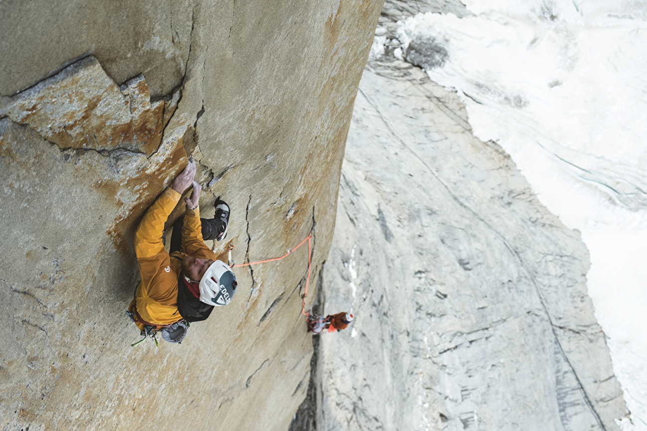 Reel Rock Riders on the Storm - Siebe Vanhee, Drew Smith, Nico Favresse et Sean Villanueva O'Driscoll sur 'Riders on the Storm', Torres del Paine, Patagonie
