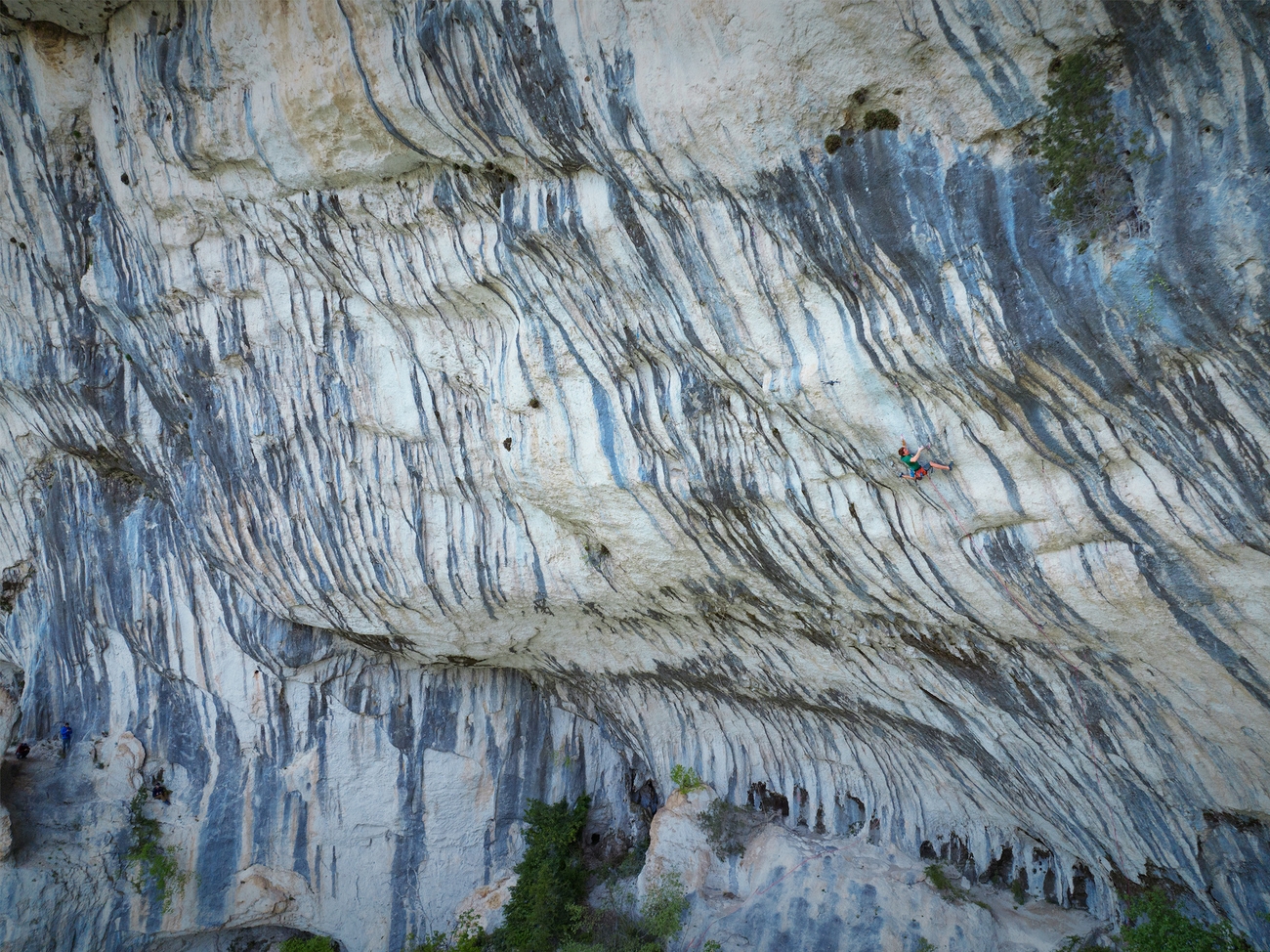 Reel Rock - Seb Bouin tente de libérer de l'ADN dans les Gorges du Verdon