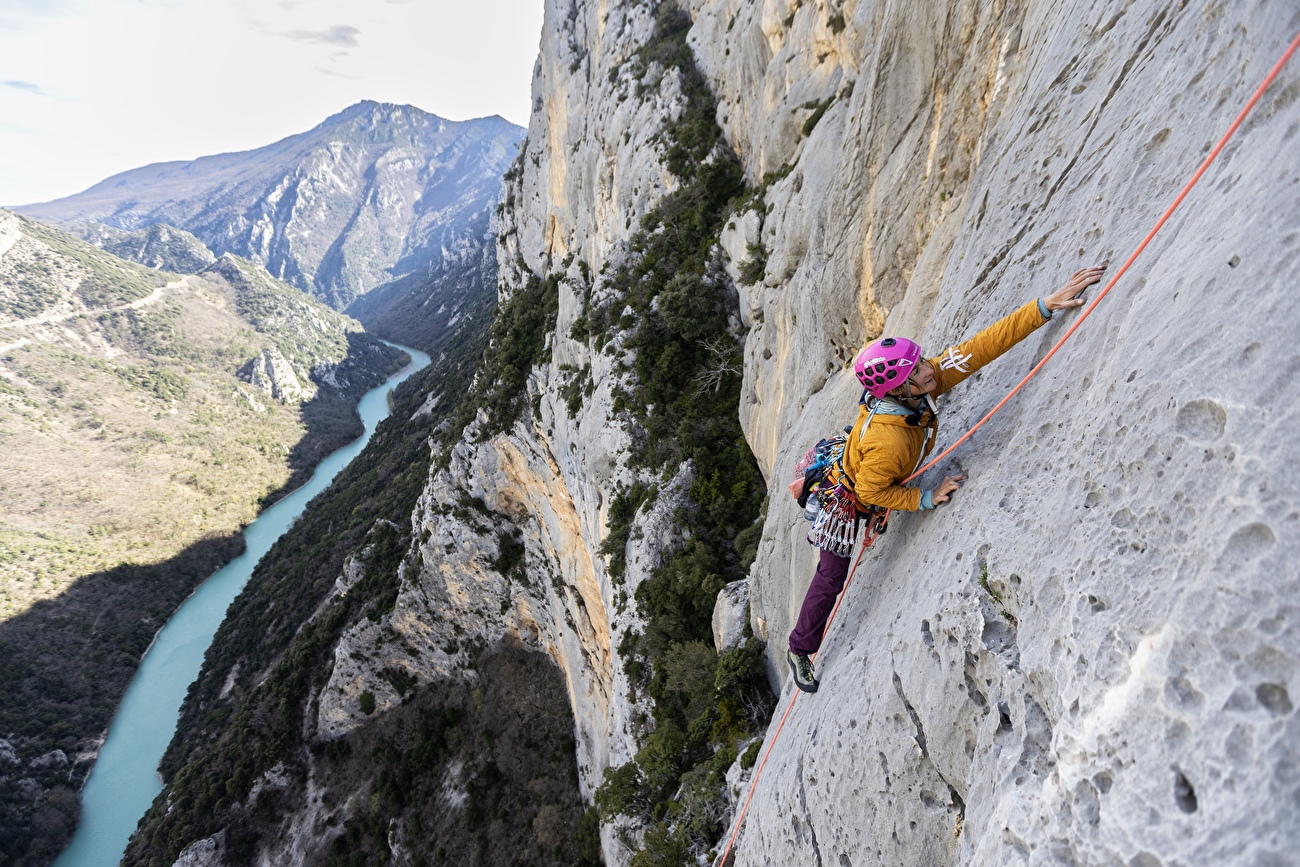 Laura Pineau, Elsa Ponz - Laura Pineau et Elsa Ponzo gravissent 100 grandes voies en Provence en moins de 50 jours, printemps 2026