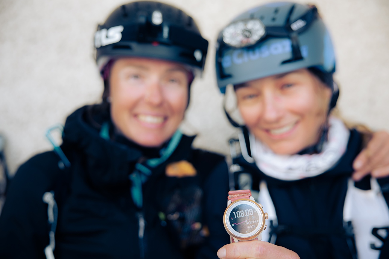 Haute Route Chamonix - Zermatt, Marie Pollet-Villard, Laurie Renoton - Marie Pollet-Villard & Laurie Renoton fixant le FKT sur la Haute Route Chamonix - Zermatt le 10/04/2026 à 20:30 Haute Route Chamonix - Zermatt, Marie Pollet-Villard, Laurie Renoton - Marie Pollet-Villard & Laurie Renoton fixant le FKT sur la Haute Route Chamonix - Zermatt le 10/04/2026 à 20:30