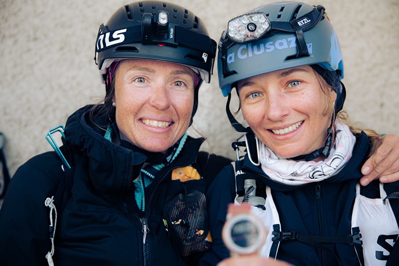 Haute Route Chamonix - Zermatt, Marie Pollet-Villard, Laurie Renoton - Marie Pollet-Villard & Laurie Renoton fixant le FKT sur la Haute Route Chamonix - Zermatt le 10/04/2026 à 20:30 Haute Route Chamonix - Zermatt, Marie Pollet-Villard, Laurie Renoton - Marie Pollet-Villard & Laurie Renoton fixant le FKT sur la Haute Route Chamonix - Zermatt le 10/04/2026 à 20:30