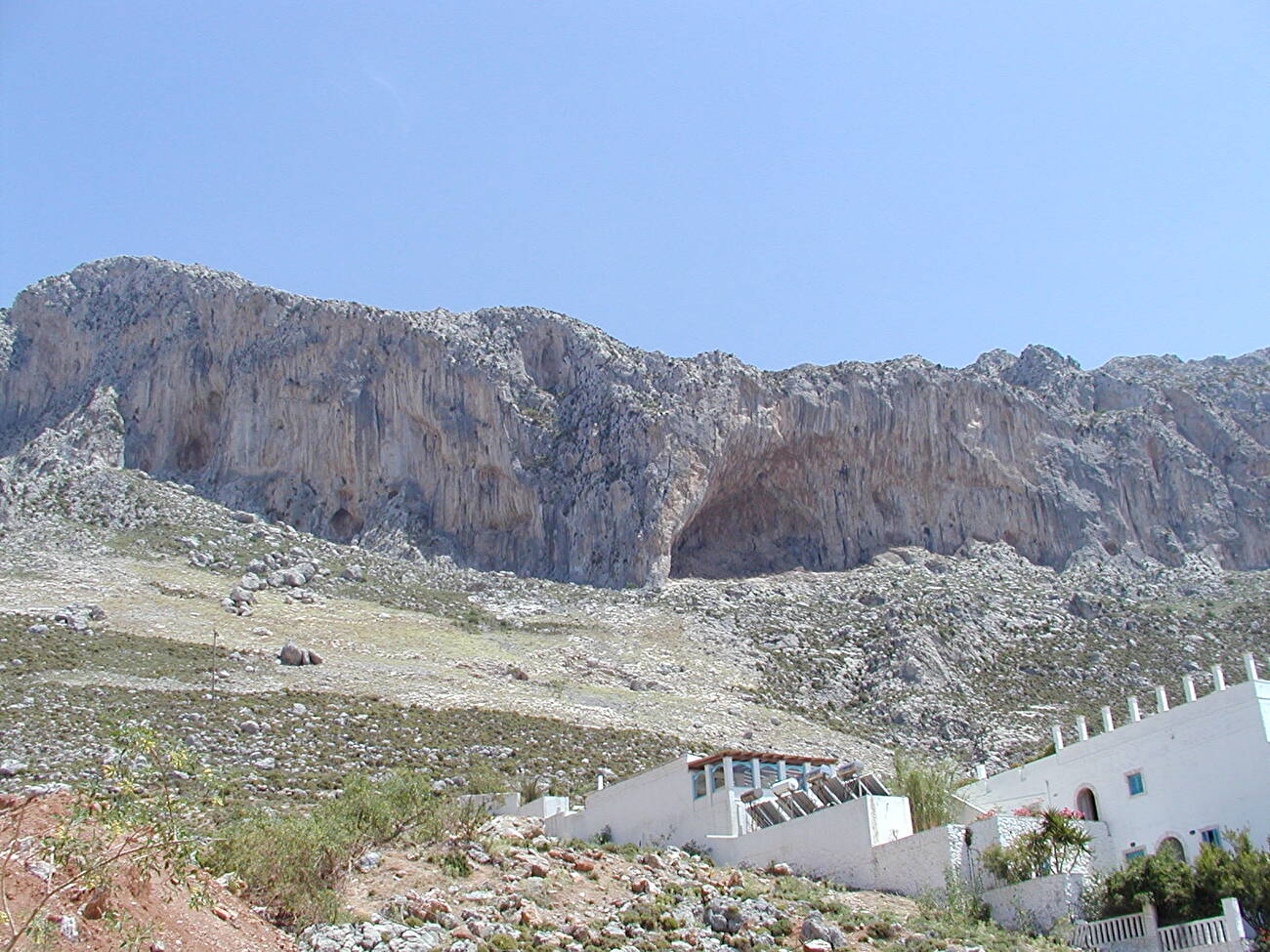 Kalymnos - Les rochers Spartacus, Afternoon, Grande Grotta et Panorama sur l'île de Kalymnos, en Grèce.