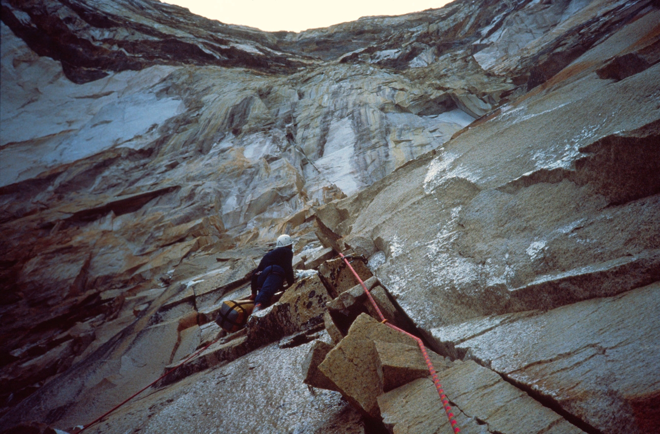 Silvo Karo, Bhagirathi III, Inde - Silvo Karo et Janez Jeglič escaladant Bhagirathi III, 1990