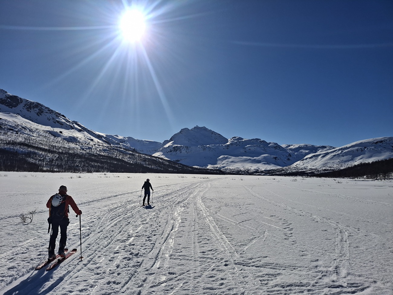 Ski alpinisme Nordland Norvège - Ski alpinisme autour de Narvik dans le Nordland, Norvège : Rivtind (1452m)