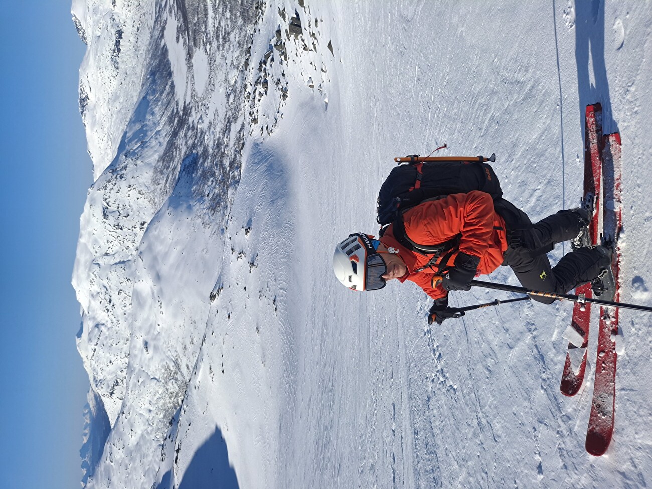 Ski alpinisme Nordland Norvège - Ski alpinisme autour de Narvik dans le Nordland, Norvège : Rivtind (1452m)
