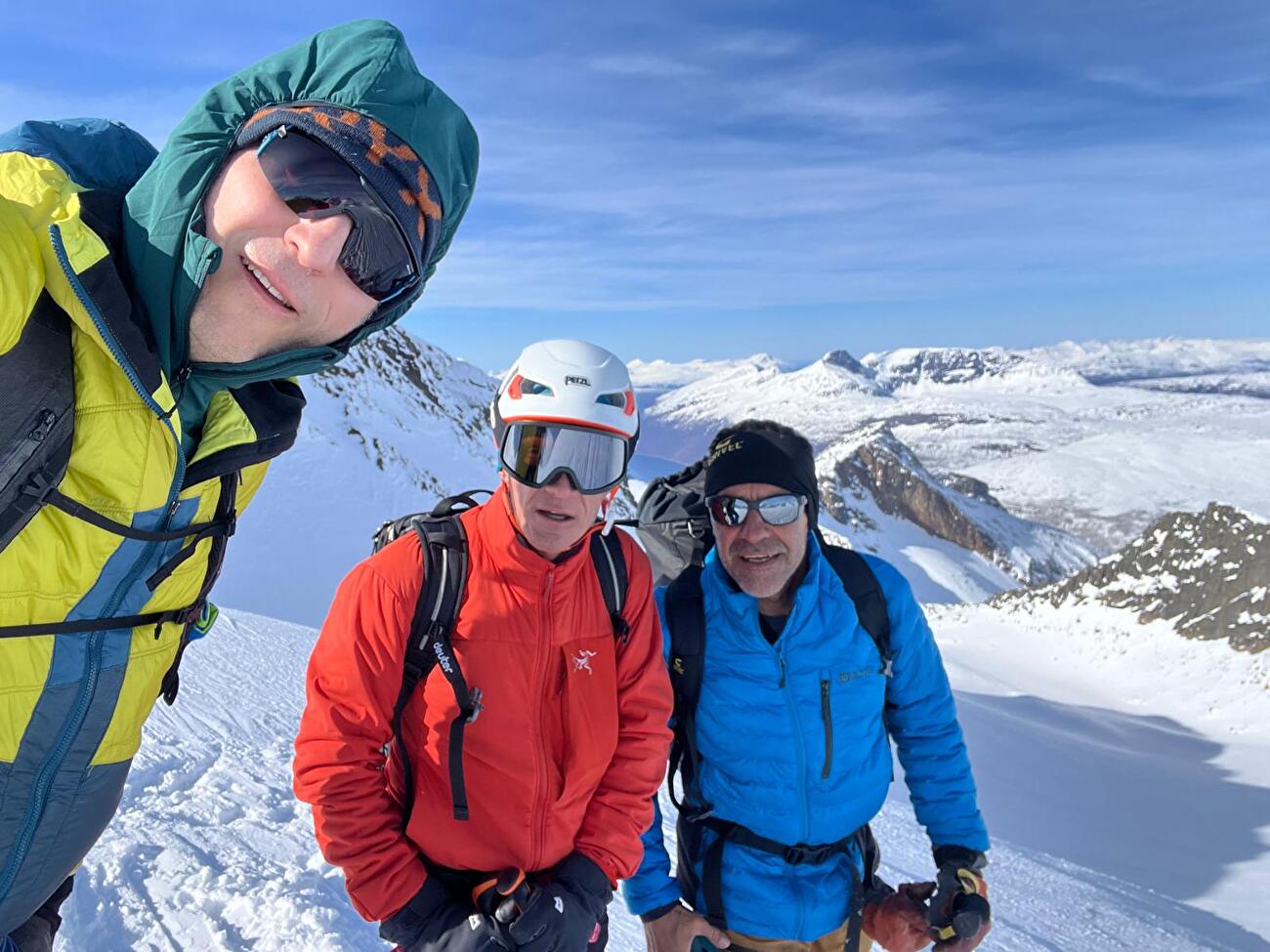 Ski alpinisme Narvik Nordland Norvège - Ski alpinisme autour de Narvik dans le Nordland, Norvège : Storfjellet (1633m)