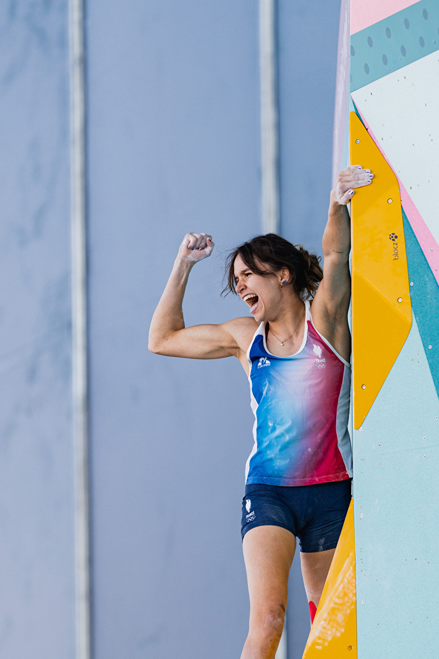 Oriane Bertone Jeux Olympiques Paris 2024 - Oriane Bertone, Jeux Olympiques Paris 2024, Finales Combiné Boulder & Lead jour 6