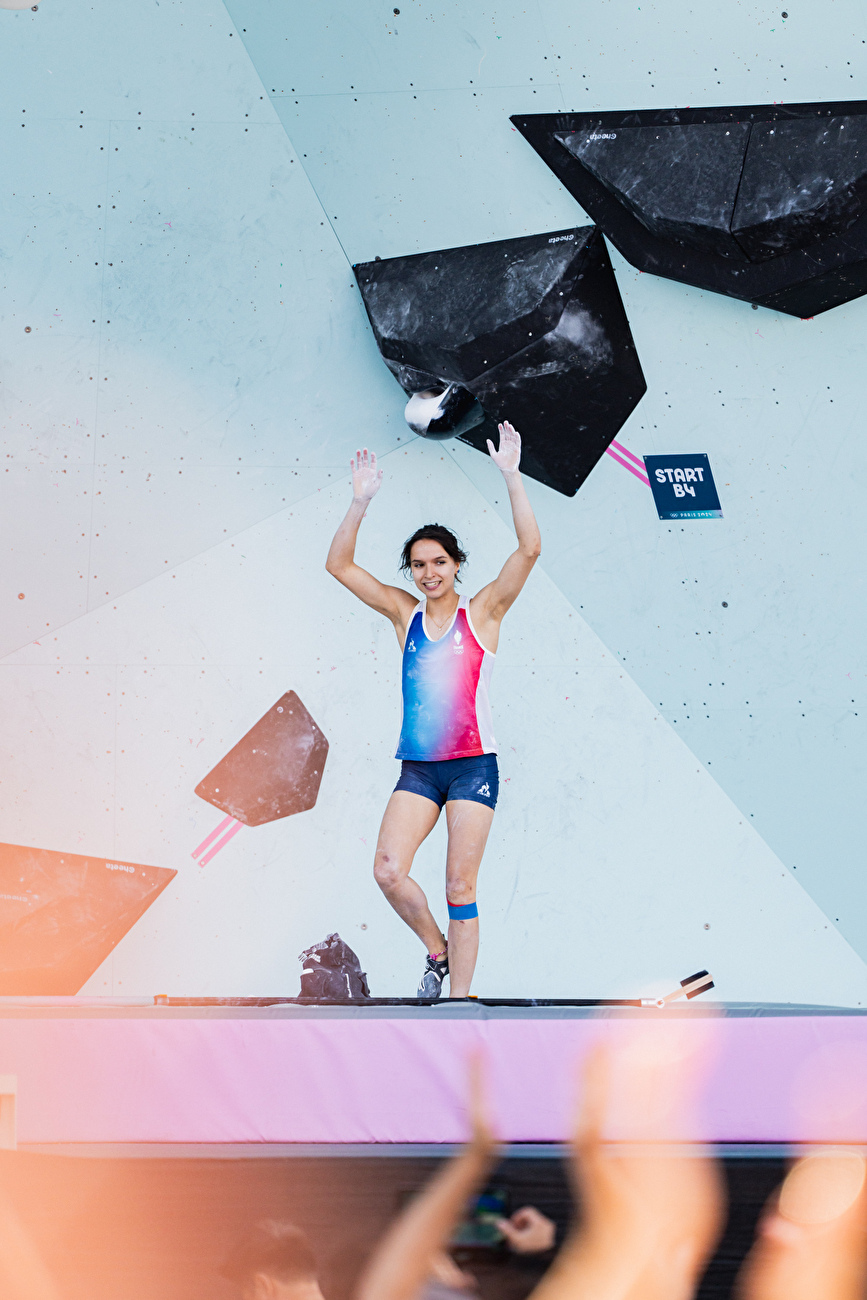 Oriane Bertone Jeux Olympiques Paris 2024 - Oriane Bertone, Jeux Olympiques Paris 2024, Finales Combiné Boulder & Lead jour 6