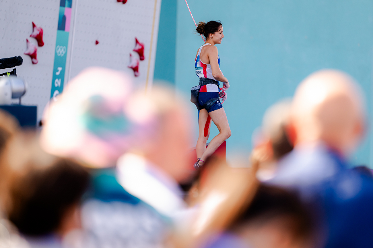 Oriane Bertone Jeux Olympiques Paris 2024 - Oriane Bertone, Jeux Olympiques Paris 2024, Demi-finale Lead jour 4